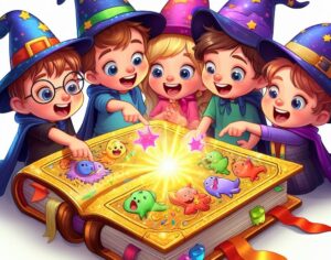 Episode 1 </p>The Sparkling Spellbook