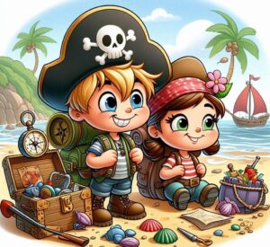 The Little Pirate's Treasure Hunt