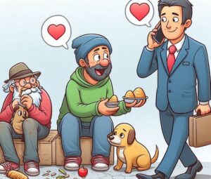 poor man and rich man