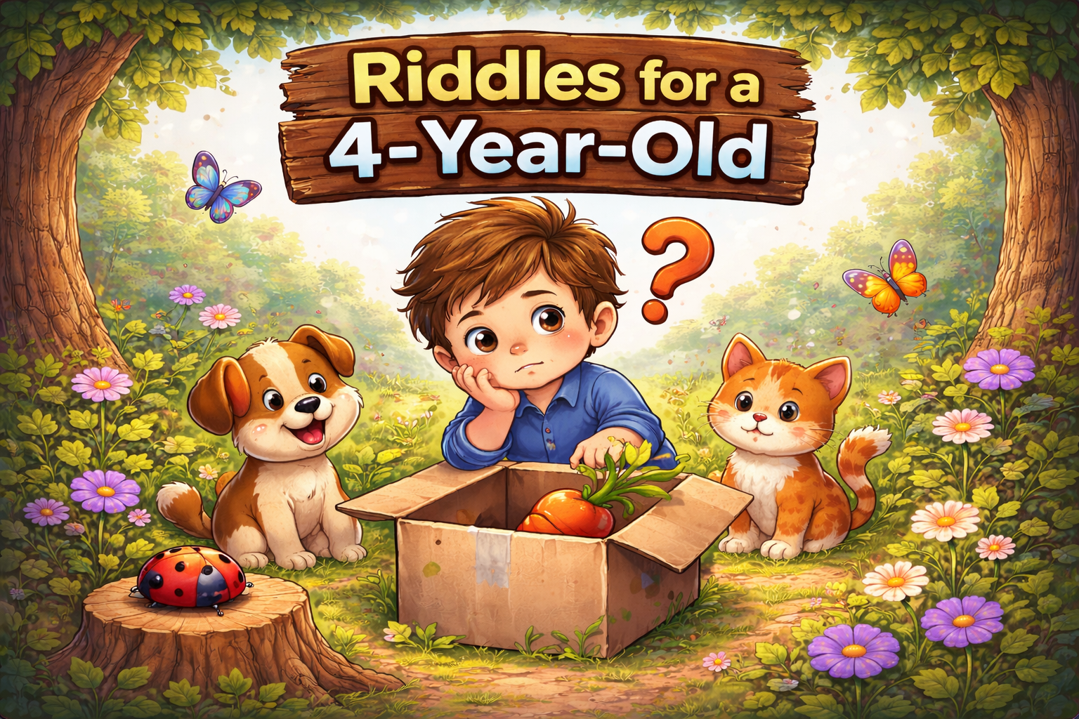 You are currently viewing Riddles for a 4-year-old