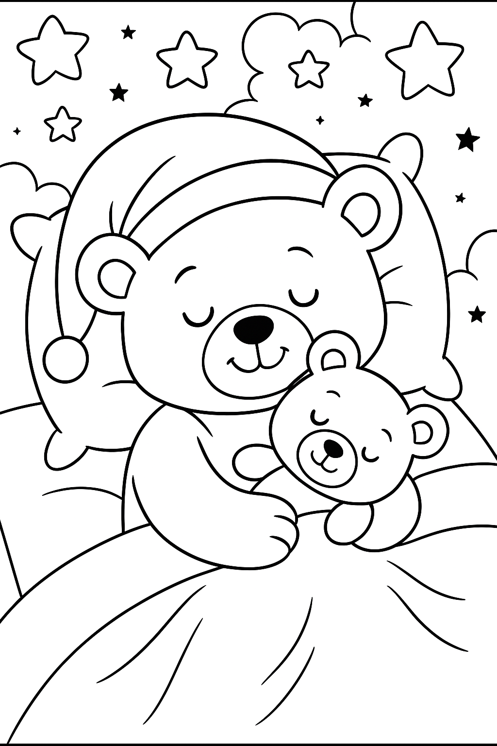 Bedtime-with-Teddy-Bear