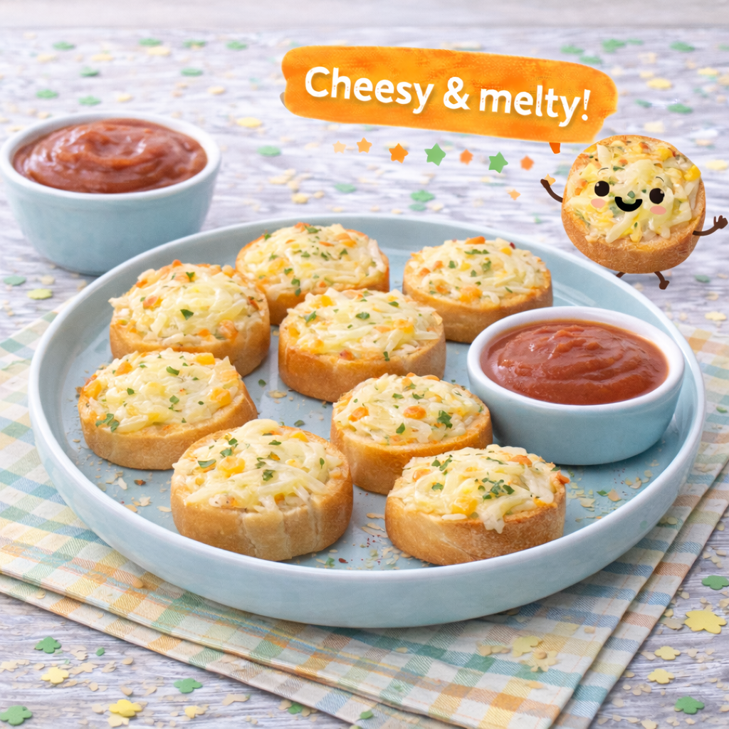 Cheesy Garlic Bread Bites