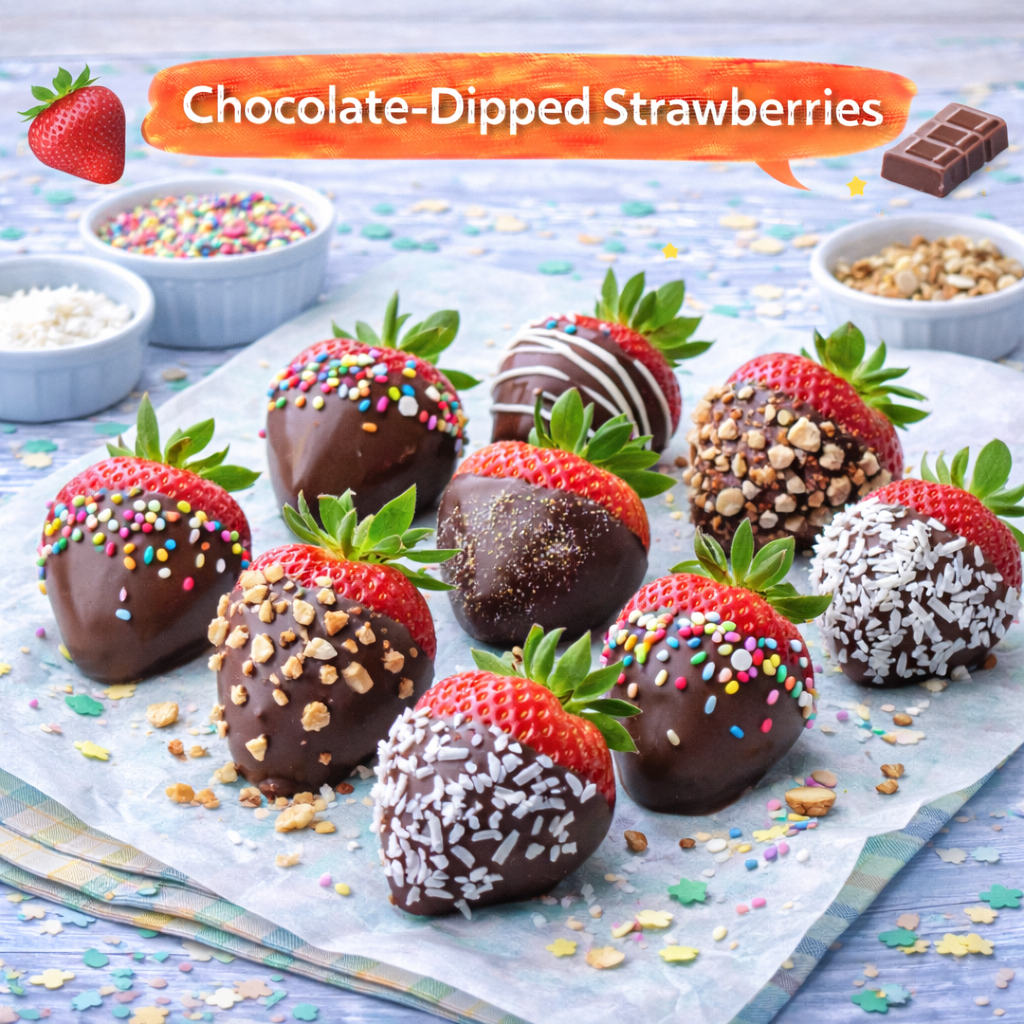 Chocolate-Dipped Strawberries