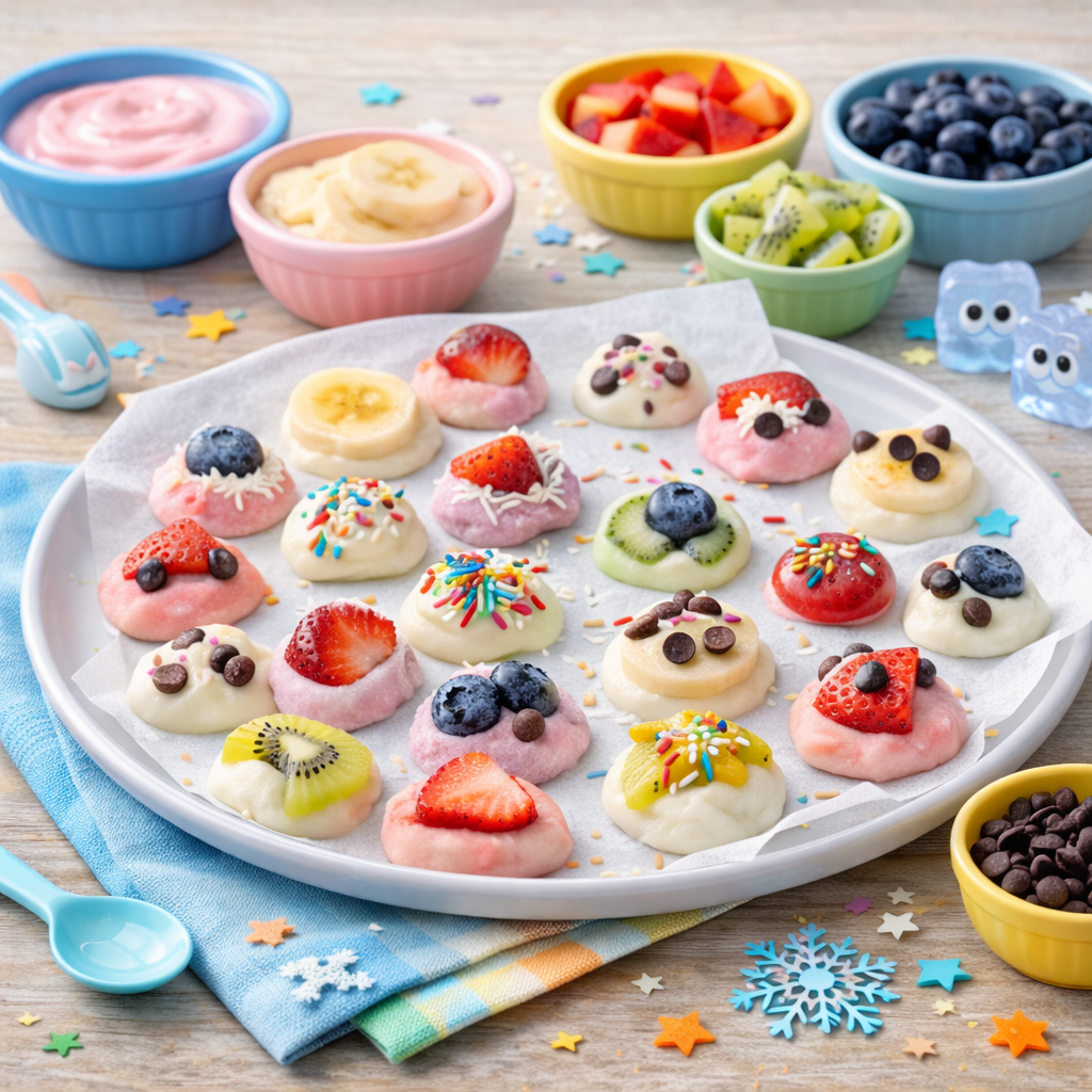 Frozen Yogurt Bites