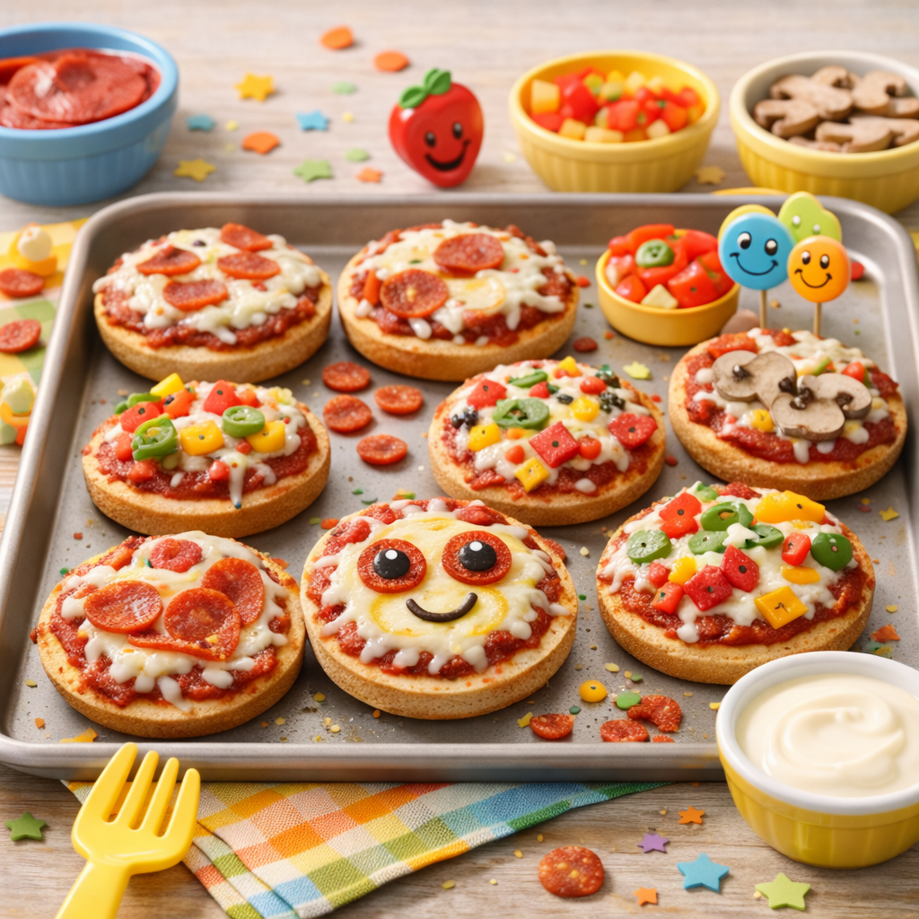 Mini Pizza Bagels