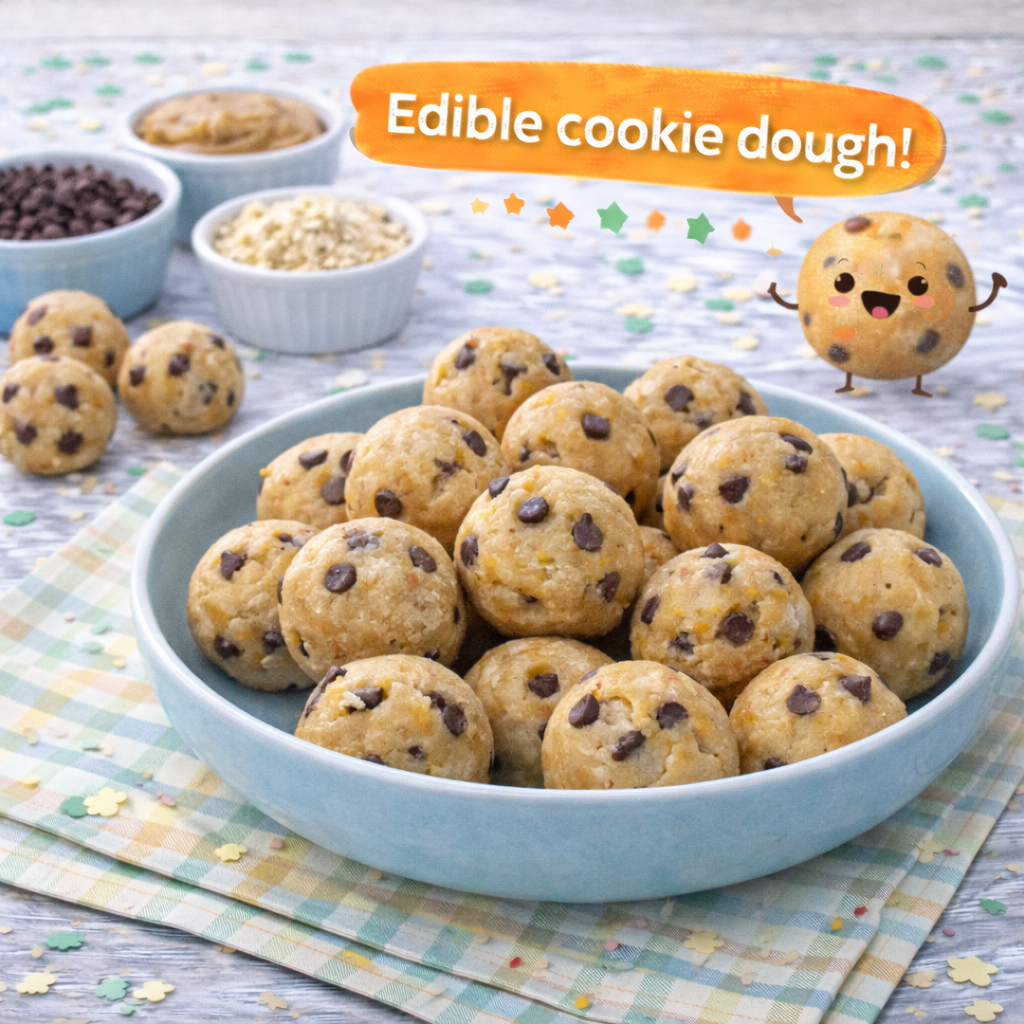 No-Bake Cookie Dough Balls