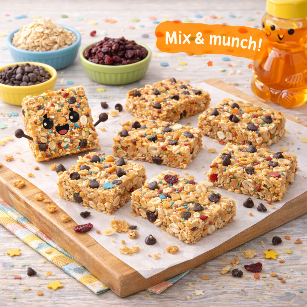 No-Bake Granola Squares