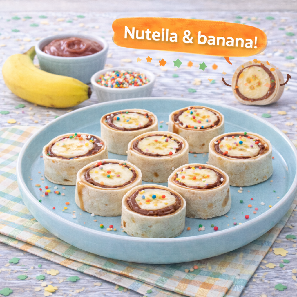 Nutella Banana Wraps