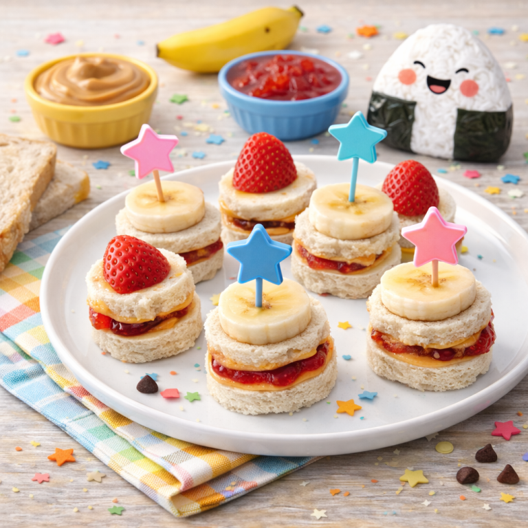 Read more about the article 🍙 PB&J Sushi Rolls