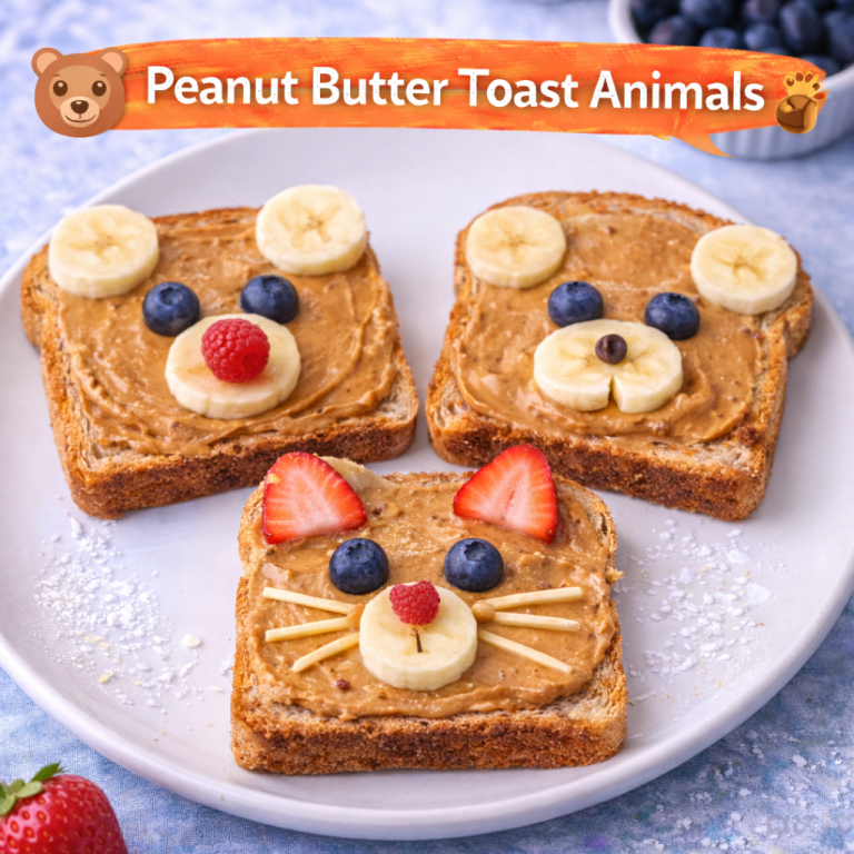 Read more about the article 🐻 Peanut Butter Toast Animals