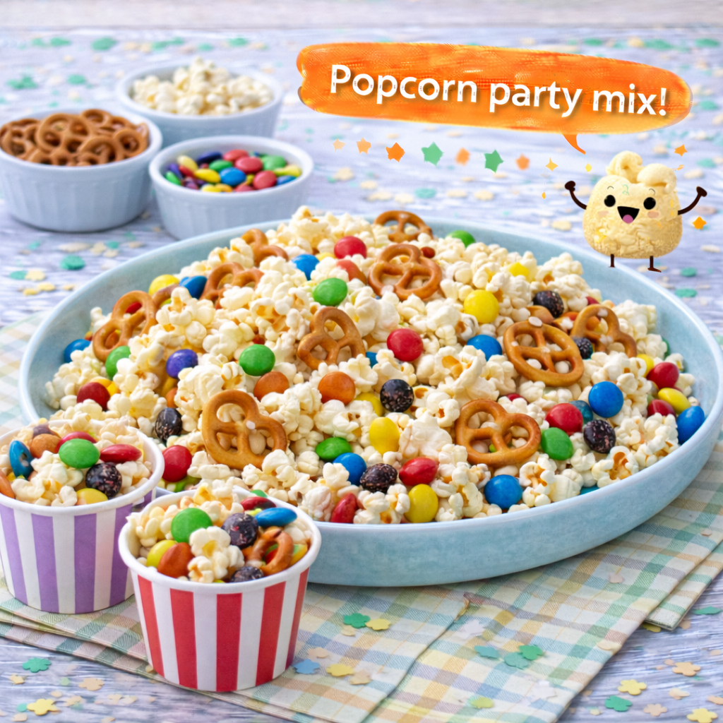 Popcorn Party Mix