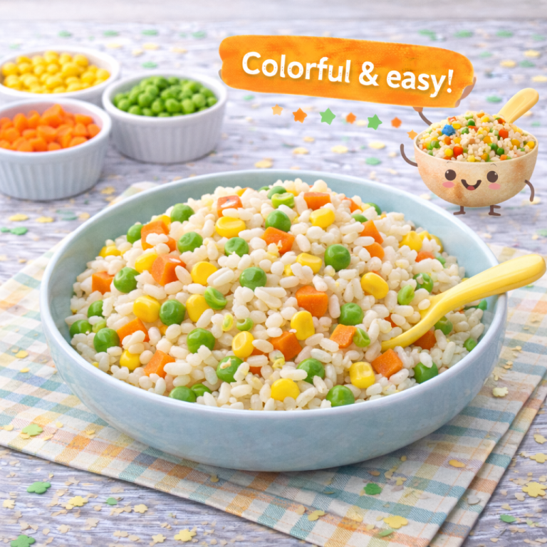 Read more about the article 🌈 Rainbow Fried Rice
