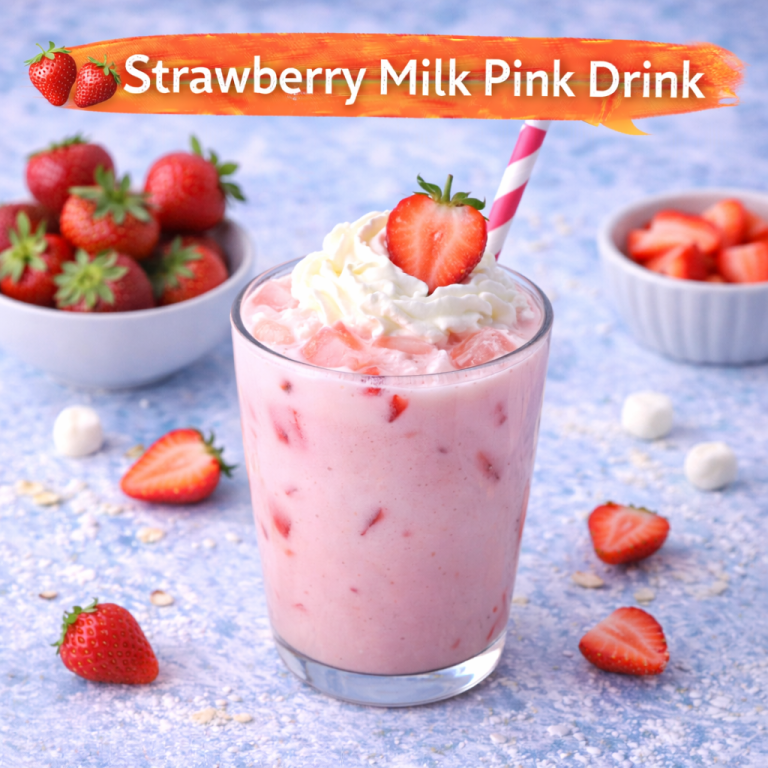 Read more about the article 💗 Strawberry Milk Pink Drink