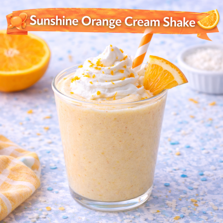 Read more about the article 🍊 Sunshine Orange Cream Shake