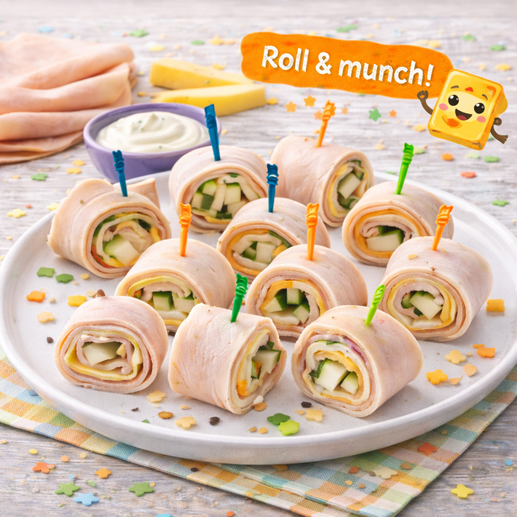 Turkey & Cheese Roll-Ups