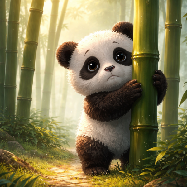 The Panda Who Was Afraid of Falling