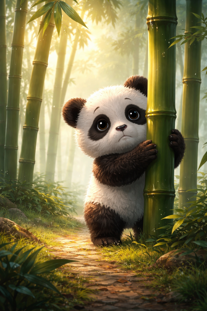 The Panda Who Was Afraid of Falling