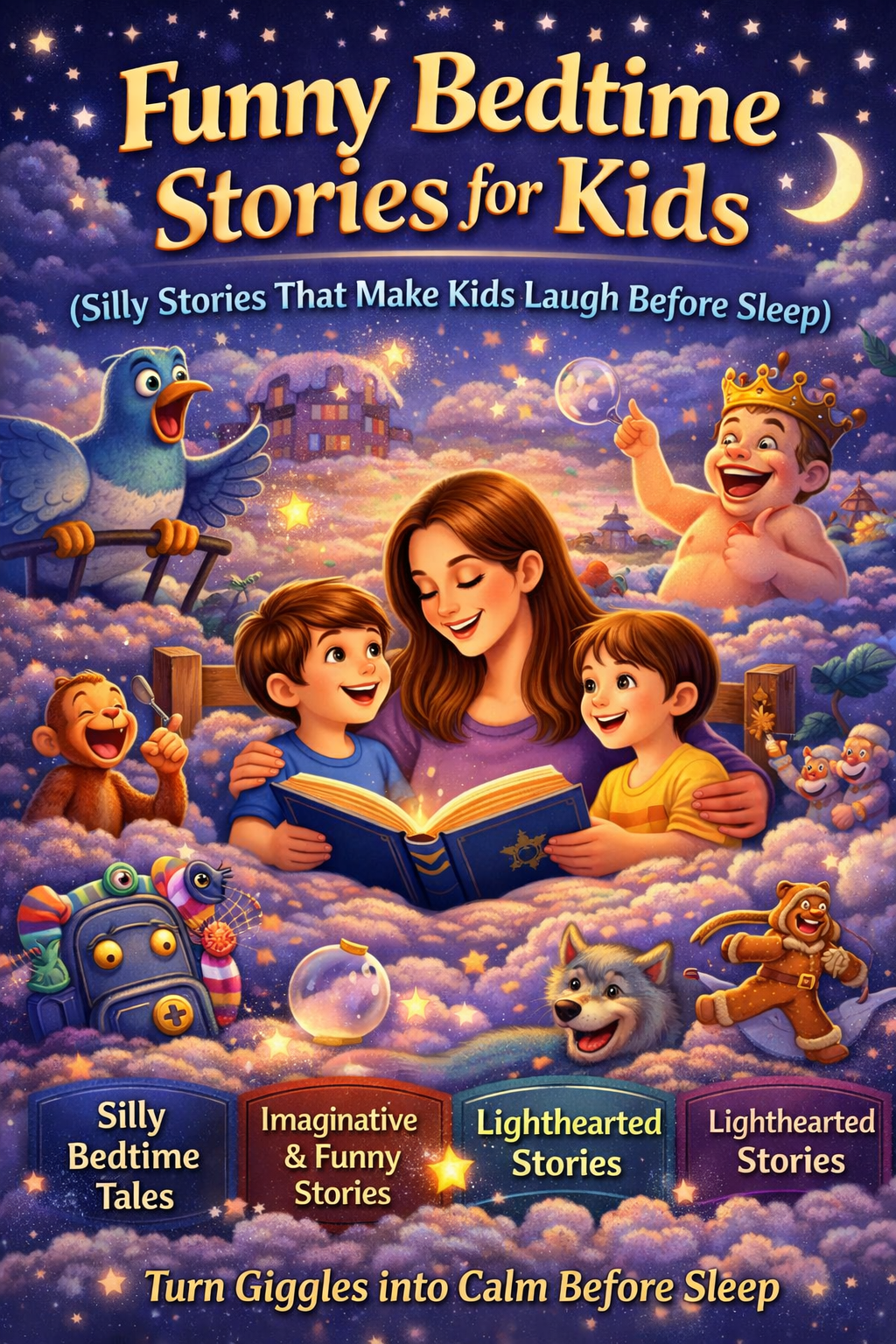 You are currently viewing Funny Bedtime Stories for Kids (Silly Stories That Make Kids Laugh)