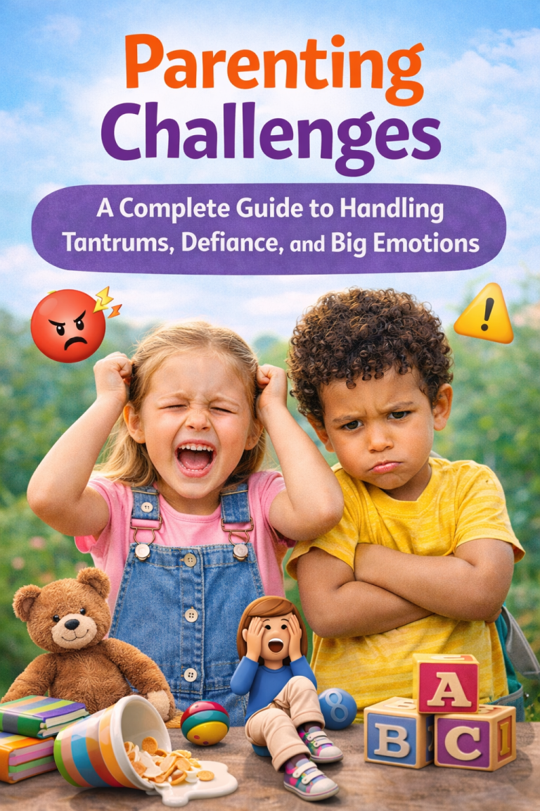 Read more about the article Parenting Challenges: A Complete Guide to Handling Tantrums, Defiance, and Big Emotions