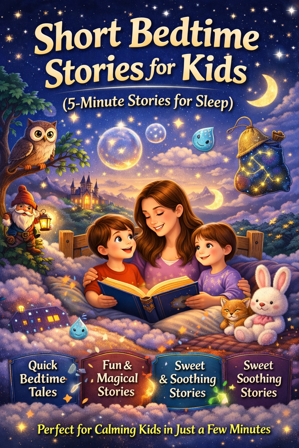 You are currently viewing 🌙 Short Bedtime Stories for Kids (5-Minute Stories for Busy Nights)