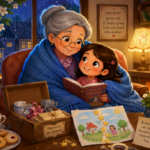 grandma reading book