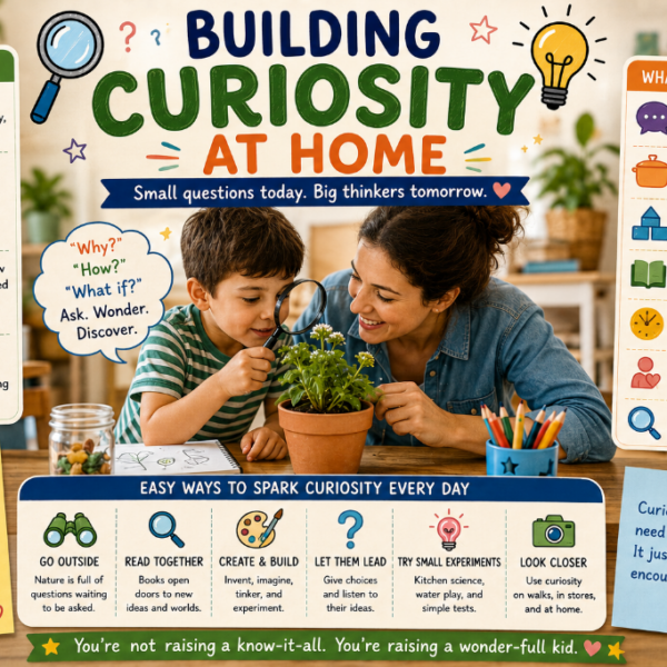 Building Curiosity at Home