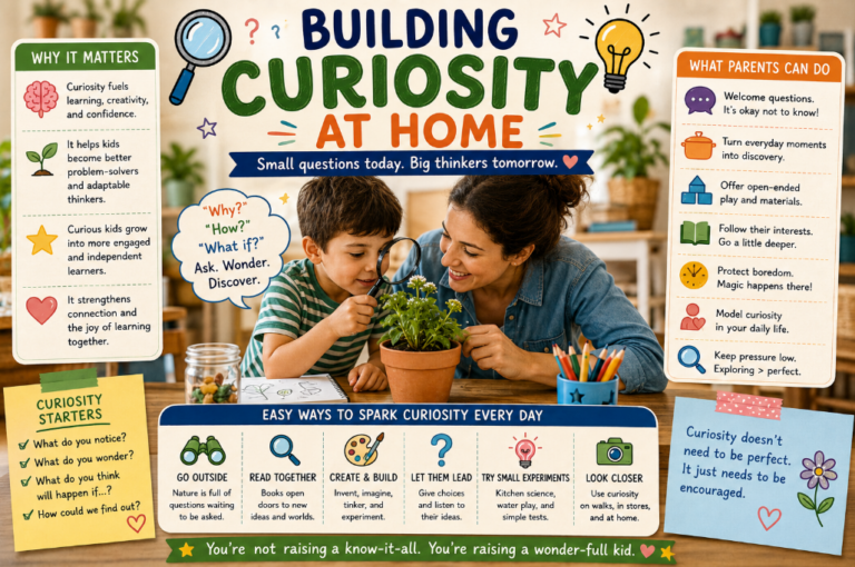 Read more about the article Building Curiosity at Home