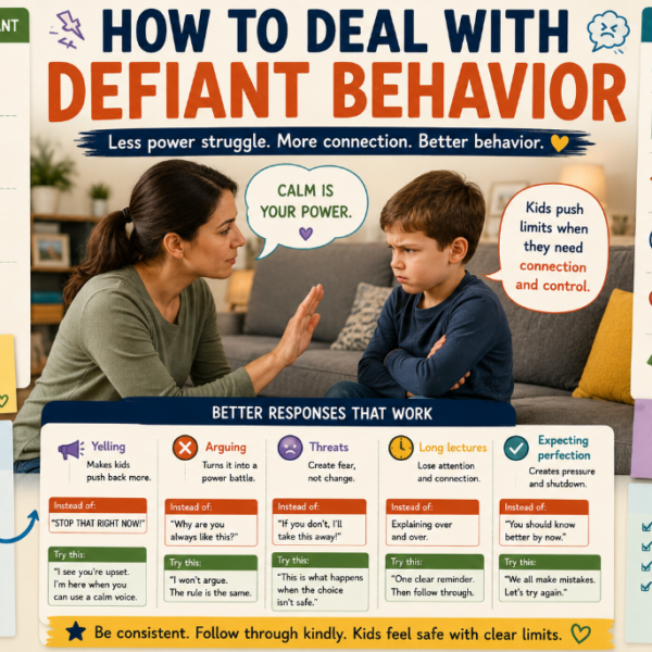 How to Deal With Defiant Behavior