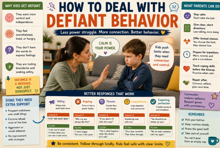 Read more about the article How to Deal With Defiant Behavior