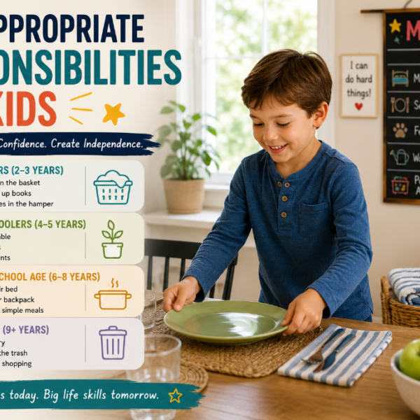 Age-Appropriate Responsibilities for Kids