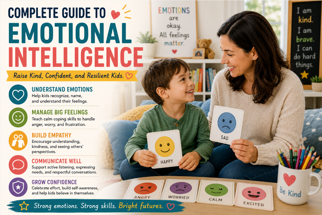You are currently viewing <span style="color: red; font-weight: bold;">New! </span>Complete Guide to Emotional Intelligence