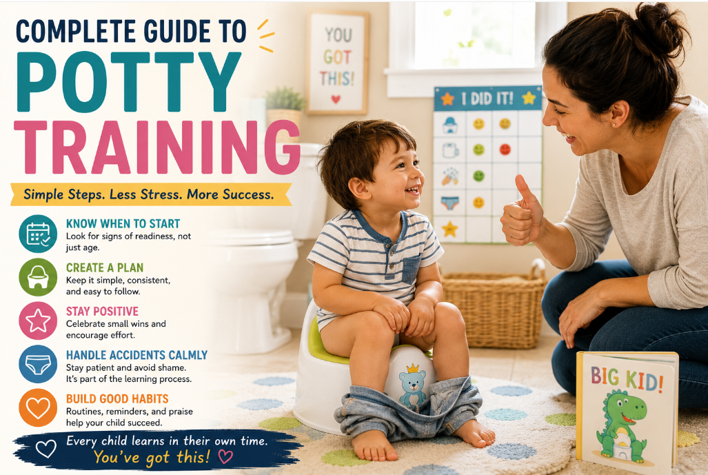 You are currently viewing Complete Guide to Potty Training