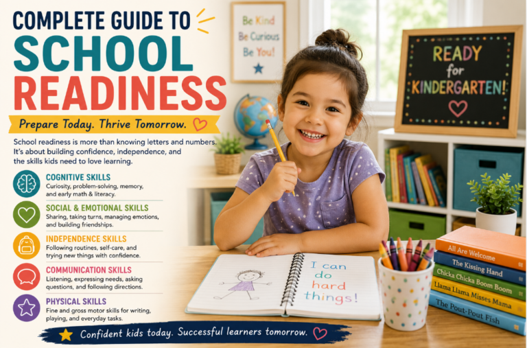 Read more about the article <span style="color: red; font-weight: bold;">New! </span>Complete Guide to School Readiness