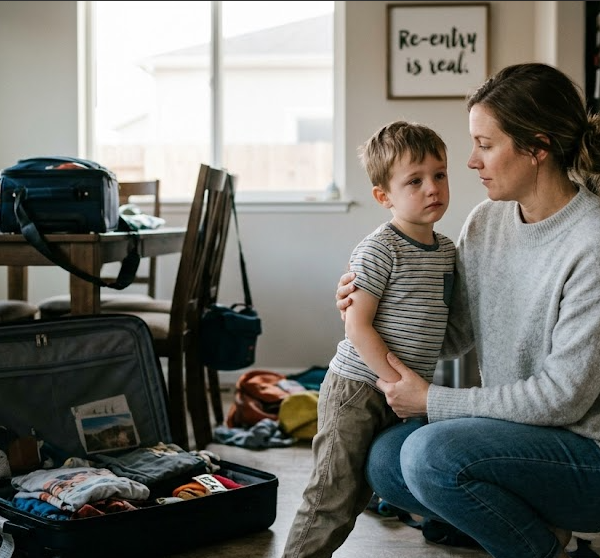 Helping Kids Adjust After Vacation