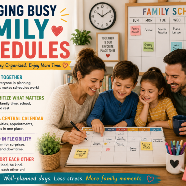 Managing Busy Family Schedules