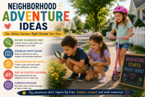 Neighborhood Adventure Ideas