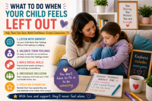 What to Do When Your Child Feels Left Out