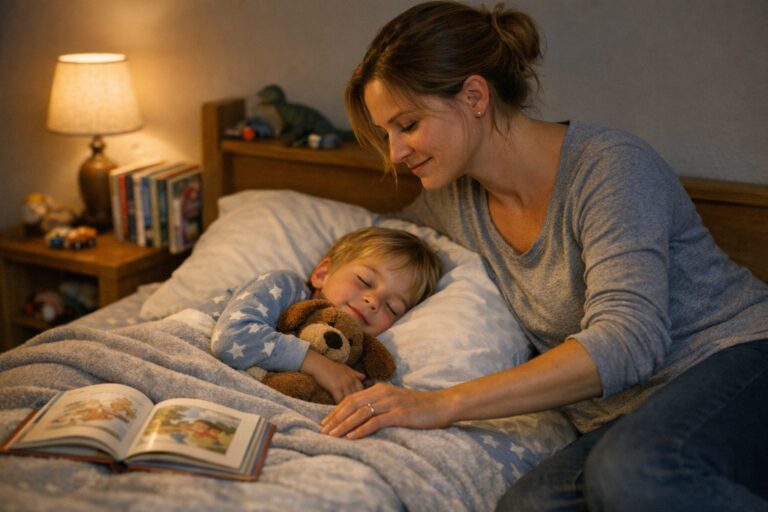 Read more about the article <span style="color: red; font-weight: bold;">New! </span>A Bedtime Routine That Actually Works