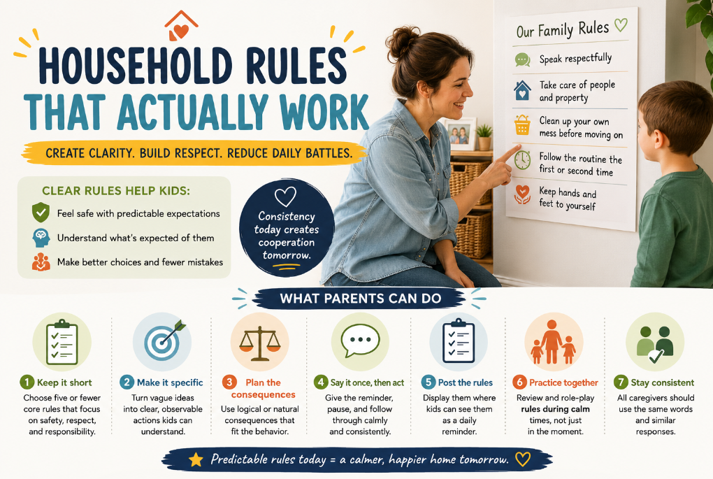 You are currently viewing How to Create Consistent Household Rules
